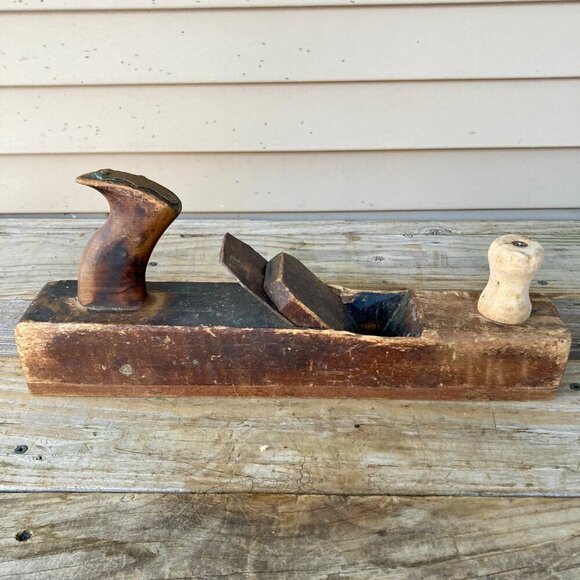 Vintage DR Barton 16" Hand Plane Woodworking Wood Shop Tool - Picture 9 of 11
